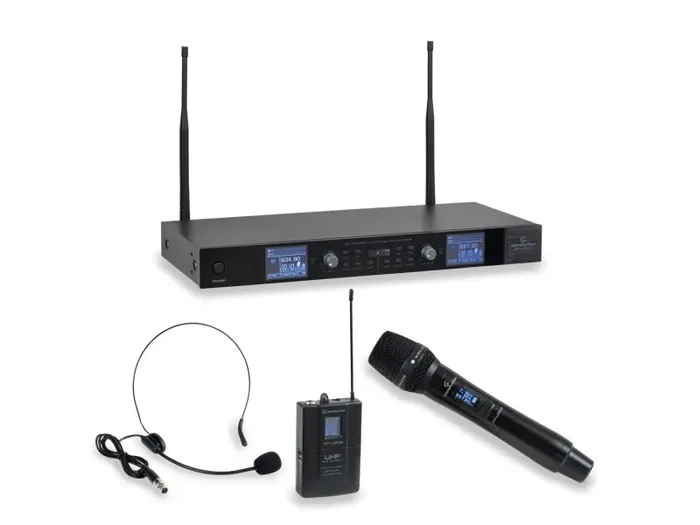 Soundsation WF-U2602HP Doppio Radiomicrofono Wireless Moderno
