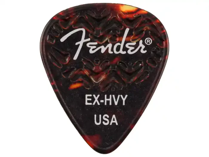 Subito Disponibile Fender 351 Shape Wavelength Grip Tortoise ShellExtra Heavy