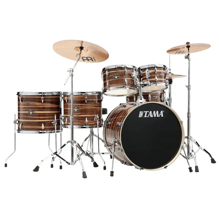 Tama Ip62h6w-ctw – Imperialstar 6pc Drum Kit + Meinl Cymbals – Star Walnut – Slp Fat Spruce – Starclassic Maple – WN 4549763327086