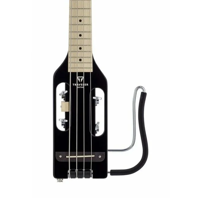 TRAVELER GUITAR Ultra-Light Bass Gloss Black 4-String Headless Electric Bass