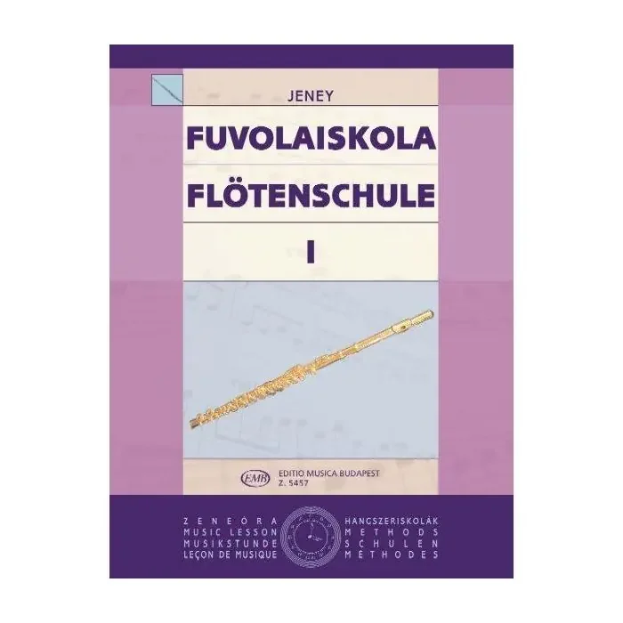 Z.Jeney Fuvolaiskola Flotenschule Vol. I