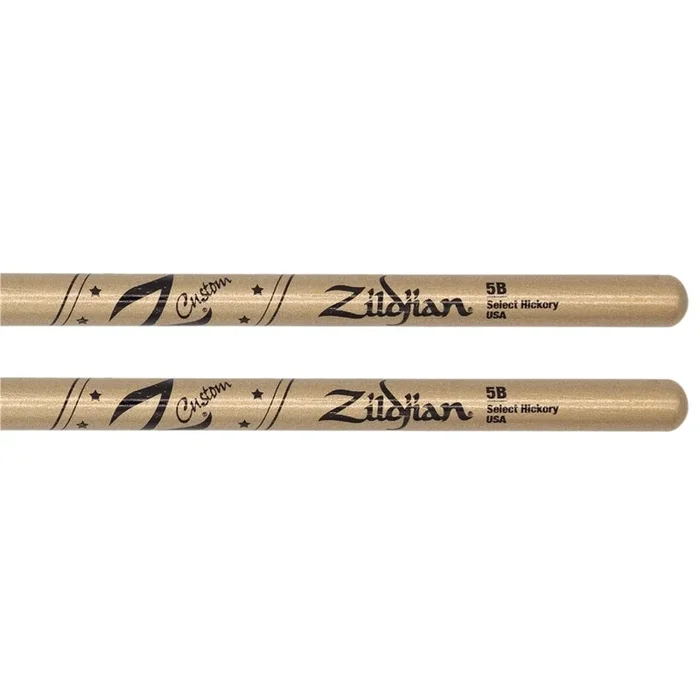 Zildjian Z Custom LE Drumstick Collection 5B Gold Chroma, Wood Tip