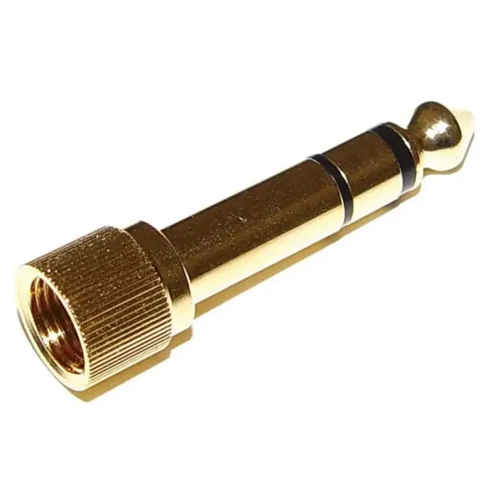 Zomo Adattatore Jack 3.5 mm Femmina Stereo a vite – Jack 6.3 mm Maschio Stereo
