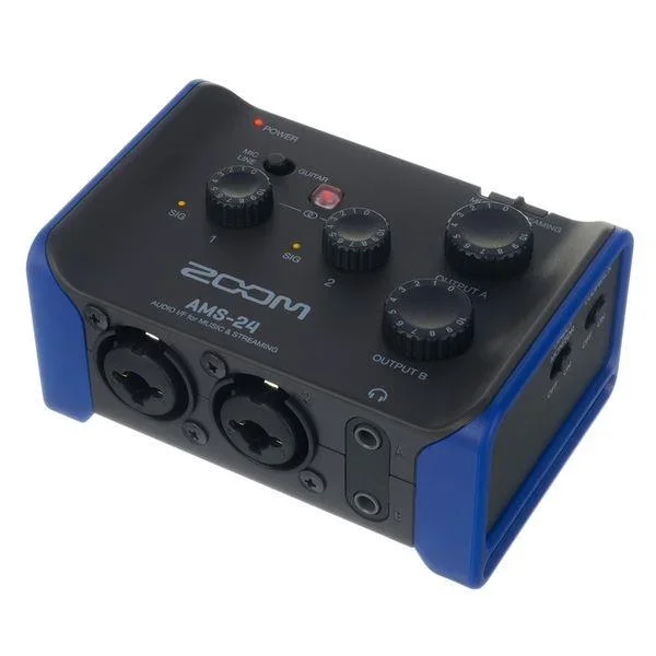 Zoom Ams-24 – Interfaccia Audio Per Registrazione E Streaming – WN 9545294M13002