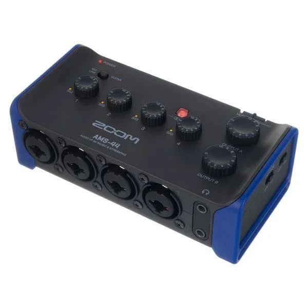 Zoom Ams-44 – Interfaccia Audio Per Registrazione E Streaming – WN 9545294M13003