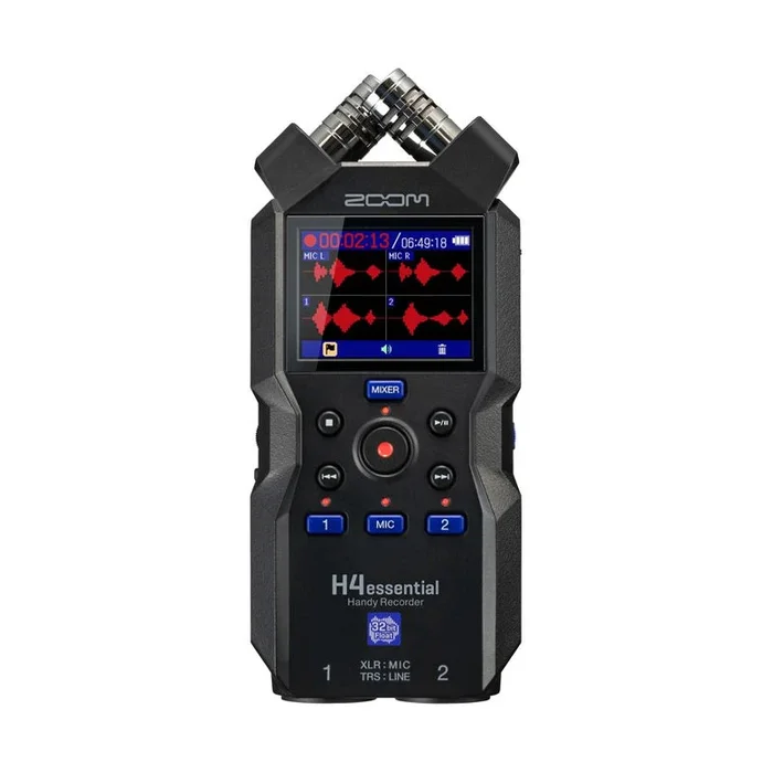 ZOOM H4 Essential Registratore Multitraccia Digitale a 4 Tracce con Interfaccia Audio 32-Bit Float