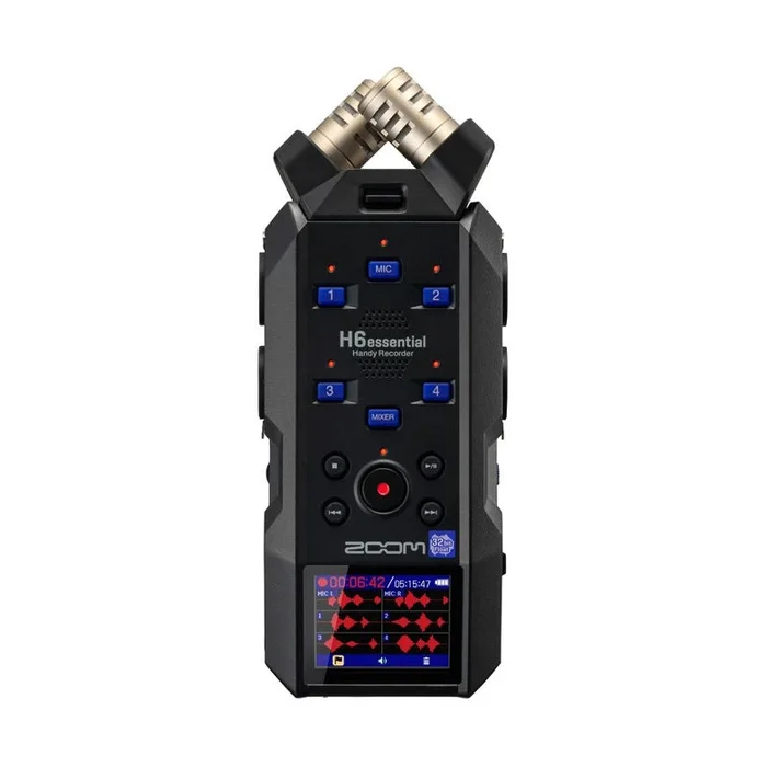 ZOOM H6 Essential Registratore Multitraccia Digitale a 6 Tracce con Interfaccia Audio 32-Bit Float
