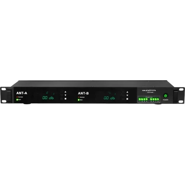 ZZIPP AMPLIFICATORE D’ANTENNA PER SISTEMI MICROFONICI WIRELESS TXZZ7